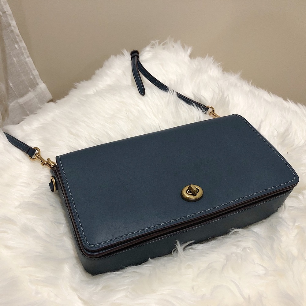 Blue Coach Crossbody Bag